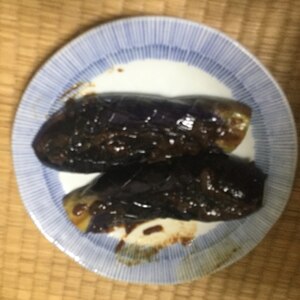 揚げナスポン酢がけ